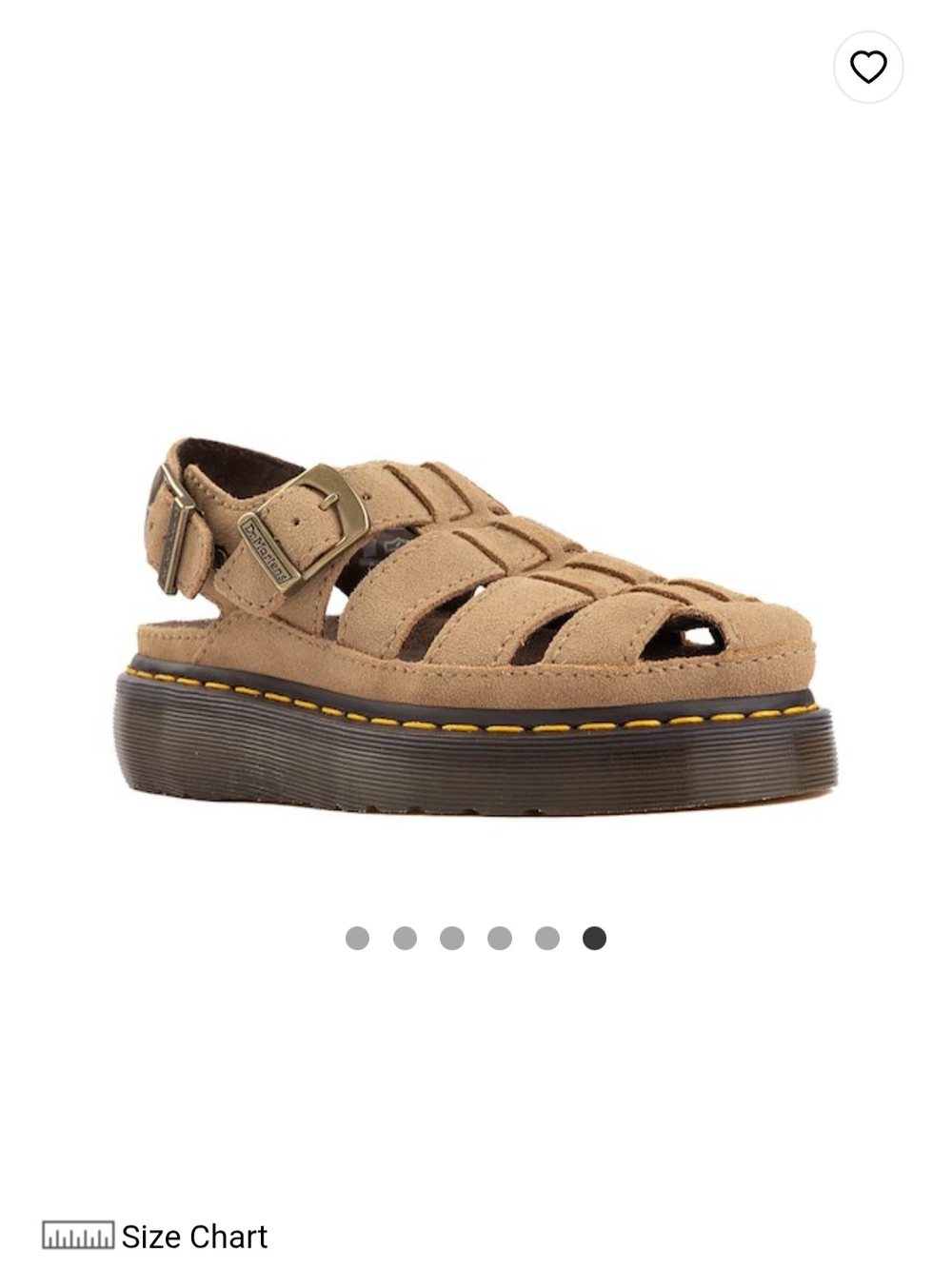 Dr. Martens Wrenlie Fisherman Sandal - Savannah Tan - Picture 1 of 7